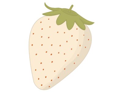 【食べてみた】白いいちごのパールホワイトは酸っぱい？中は白い？