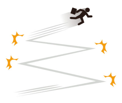 効率良く最短で真っすぐに目標にたどり着く為にはどうすればいい？